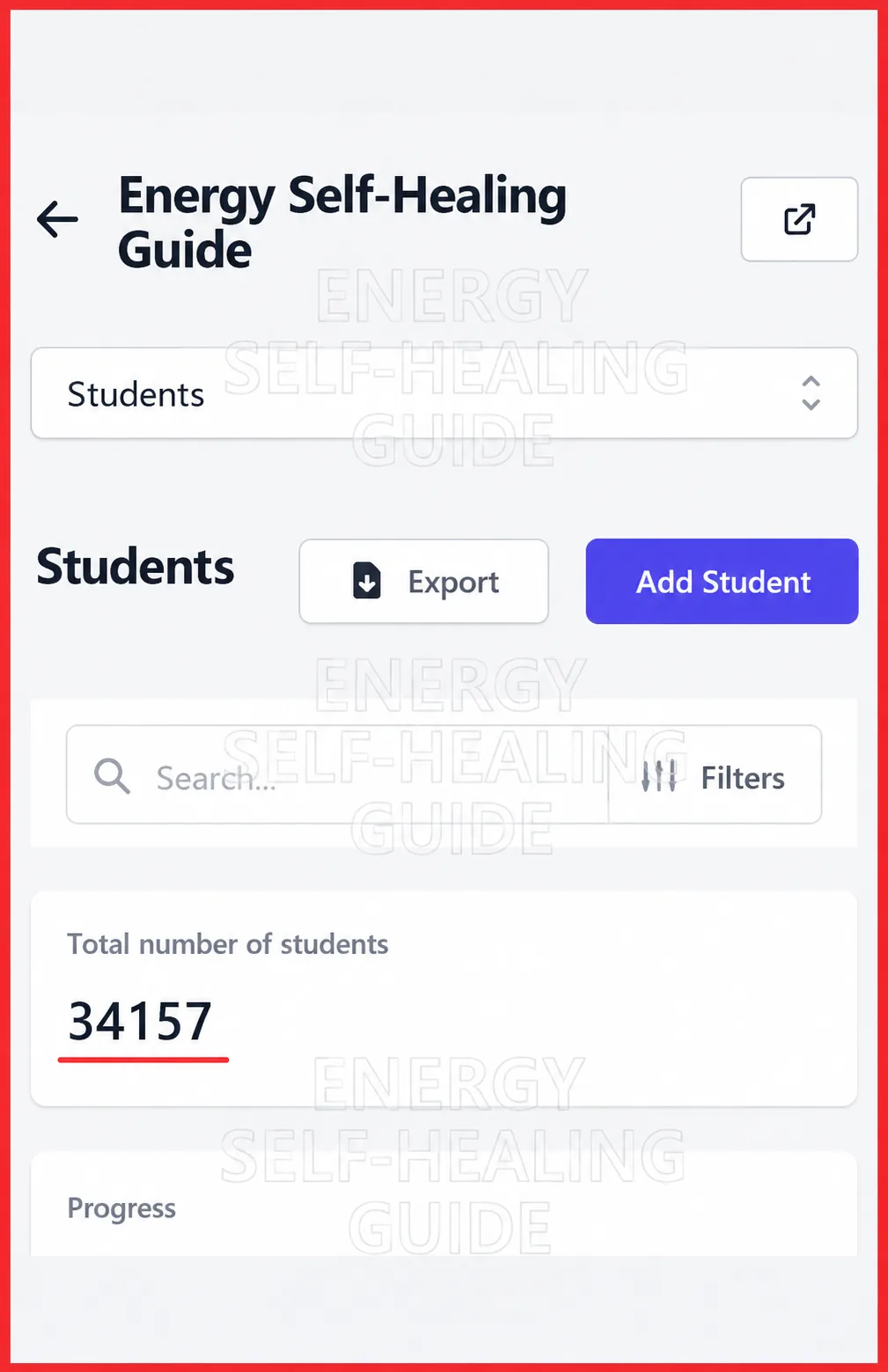 Dashboard showing more than 34,000 enrolled readers